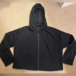 Spyder Active Black Zip-Up Hoodie with pockets size XL